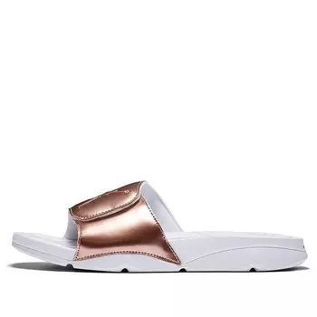 Тапочки hydro 5 'pinnacle bronze' Air Jordan, золотой