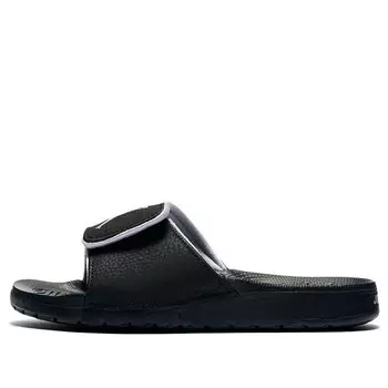 Тапочки hydro 6 slippers black/white Air Jordan, черный