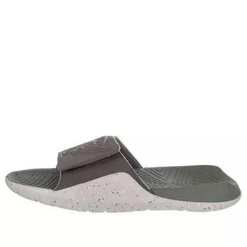 Тапочки hydro 7 slide 'clay green' Air Jordan, зеленый