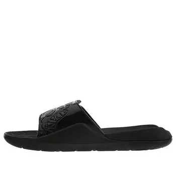 Тапочки hydro 7 slide 'triple black' Air Jordan, черный