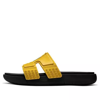 Тапочки hydro 8 slide 'dark sulfur' Air Jordan, черный
