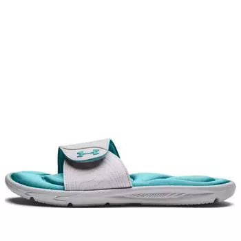 Тапочки ignite 9 slide 'halo grey cosmos' Under Armour, серый