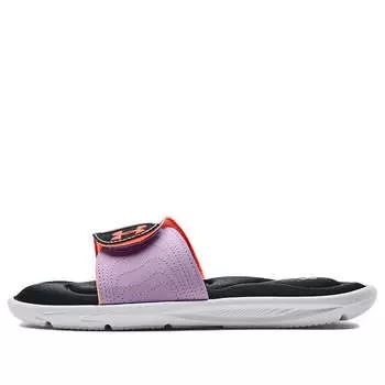 Тапочки ignite 9 slide 'white black' Under Armour, белый