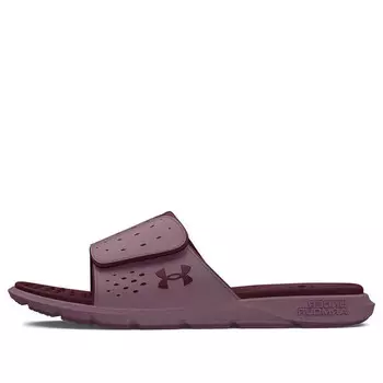 Тапочки ignite pro slippers 'misty purple' Under Armour, фиолетовый