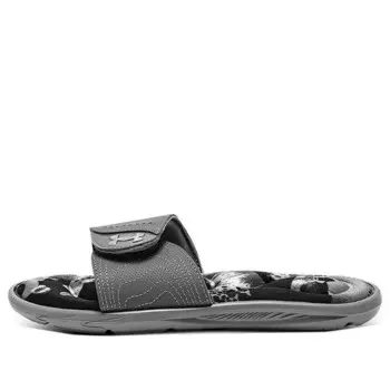 Тапочки ignite vi graphic fb gray Under Armour, серый