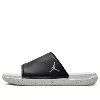 Тапочки играют в слайдер Air Jordan, черный
