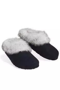 Тапочки из искусственного меха Dunlop, синий