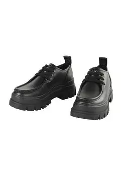 Тапочки из искусственной кожи Buffalo, черный