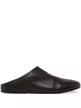 Тапочки из кожи Marsll, черный
