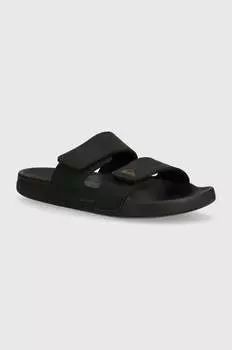 Тапочки из нубука Quiksilver, черный