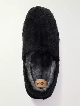 Тапочки из овчины MR P., черный