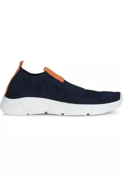 Тапочки J ARIL UNISEX Geox, цвет dark blue/orange