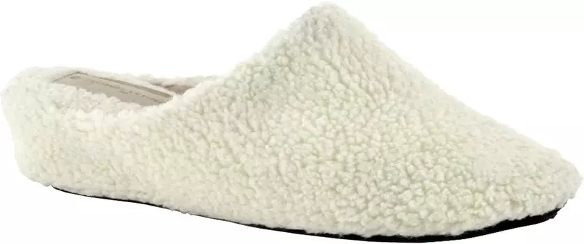 Тапочки Jacques Levine Fuzzy, белый