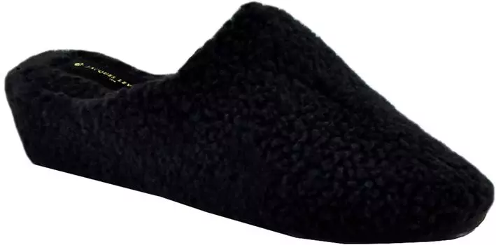 Тапочки Jacques Levine Fuzzy, черный