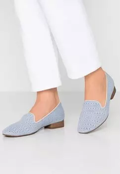 Тапочки Jana, цвет bleu/rose