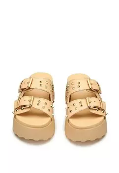 Тапочки Janis Cult, бежевые