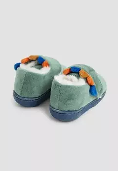 Тапочки JoJo Maman Bb, зеленый