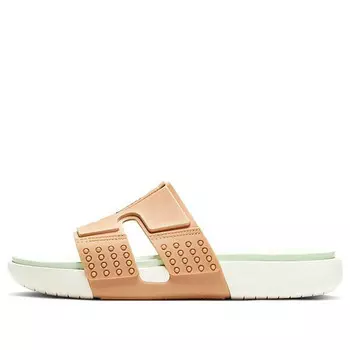 Тапочки jordan hydro 8 slide 'khaki white' Nike, бежевый
