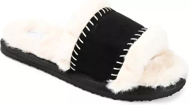 Тапочки Journee Collection Mardie, черный