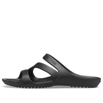Тапочки kadee slippers 'black' Crocs, черный