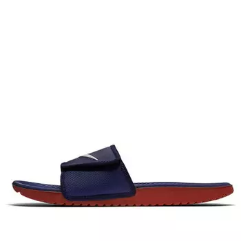 Тапочки kawa adjust slipper red/blue Nike, синий