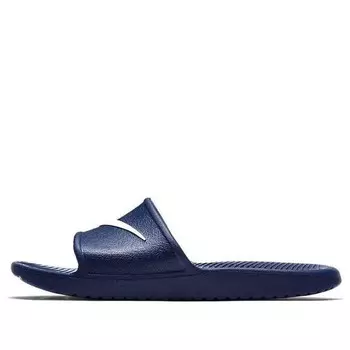 Тапочки kawa shower 'midnight navy' Nike, синий
