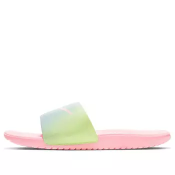 Тапочки kawa slide 'arctic punch light armory blue' Nike, розовый