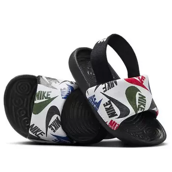 Тапочки kawa slide se jdi 'black' Nike, черный