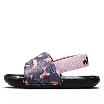Тапочки kawa slide se lb 'pink foam butterfly' Nike, розовый