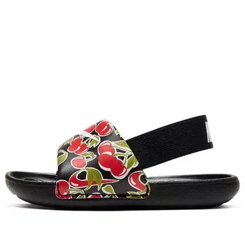 Тапочки kawa slide se picnic 'cherry' Nike, черный