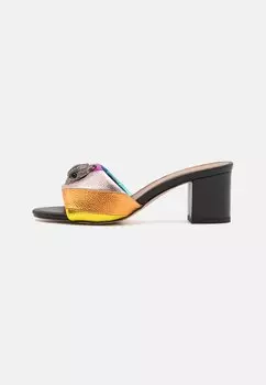 Тапочки Kensington Block Mule Kurt Geiger London, мультиколор