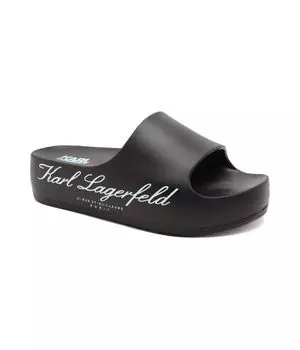 Тапочки kobo ii hotel logo slide Karl Lagerfeld, черный