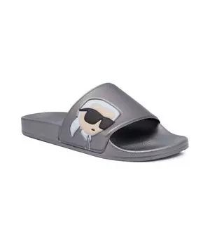 Тапочки кондоминиум Karl Lagerfeld, серебряный