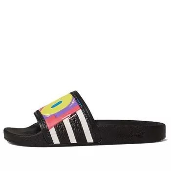 Тапочки kris andrew small x adilette slide 'pride' Adidas, белый