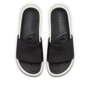 Тапочки lab benassi slide lux 'black white' Nike, черный