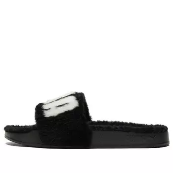 Тапочки leadcat 2.0 fuzz 'black white' Puma, черный