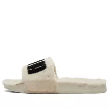 Тапочки leadcat 2.0 fuzz 'cream white' Puma, белый