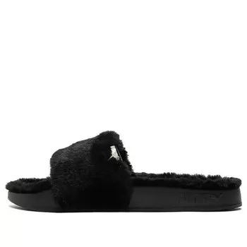 Тапочки leadcat 2.0 ylm 'black gold' Puma, черный