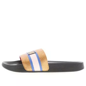 Тапочки leadcat ftr 90s pop slide gold/black Puma, черный