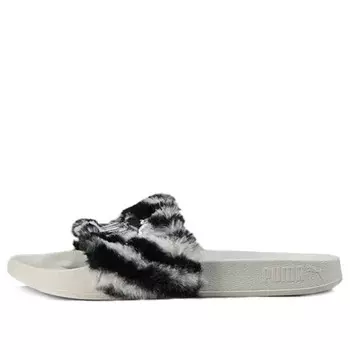 Тапочки leadcat ftr zebra slide Puma, черный
