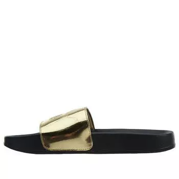 Тапочки leadcat mirror 'gold black' Puma, черный