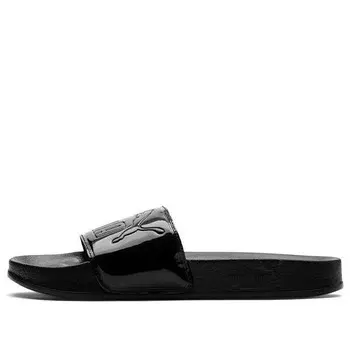 Тапочки leadcat patent slide black Puma, черный