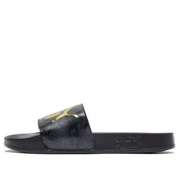 Тапочки leadcat snake lux slide sandal black Puma, черный