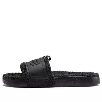 Тапочки leadcat ylm slide winter slide black Puma, черный