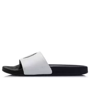 Тапочки lightweight stylish slippers 'black white' Li-Ning, черный