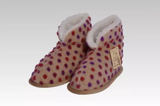 Тапочки Linke Licardo mit warmem Futter Wolle, бежевый