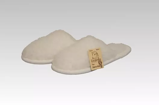 Тапочки Linke Licardo Pantoffel fr wohlig warmes Fugefhl, экрю