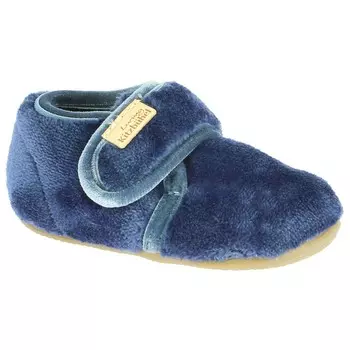 Тапочки Living Kitzbhel Baby's Klettschuh Samt Unifarben, цвет Royal