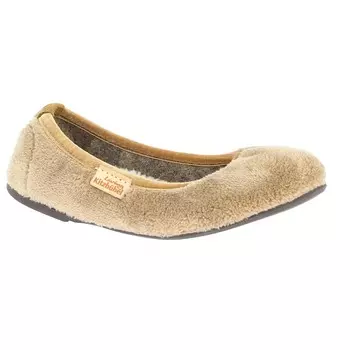Тапочки Living Kitzbhel Ballerina Samt Unifaben, цвет Timeless Taupe