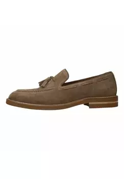 Тапочки LOAFER Manfield, цвет beige